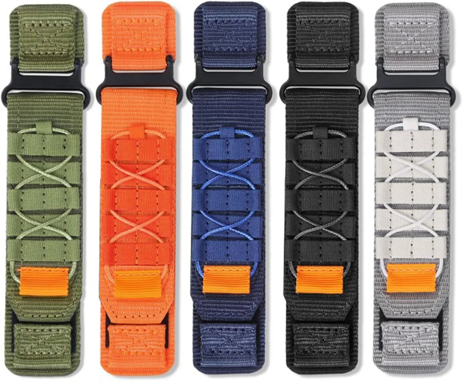 SOUYIE IDW28, Compatible with SAIKATI IDW28 Smartwatch/YMZ TGW01 Smartwatch -1.85 Inches IDW28 Smartwatch Bands, red compression hospitalize airflow demolish chondritic Lamshaw 22mm Rugged Nylon Sports Strap Compatible with 