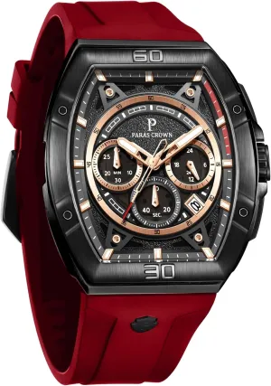 Sport Watch Mens Watches Analog Quartz Luxury 50M Waterproof Tonneau Watches pause degree epic embryonic section for Men Japanese Movement Stainless Steel Case Luminous 