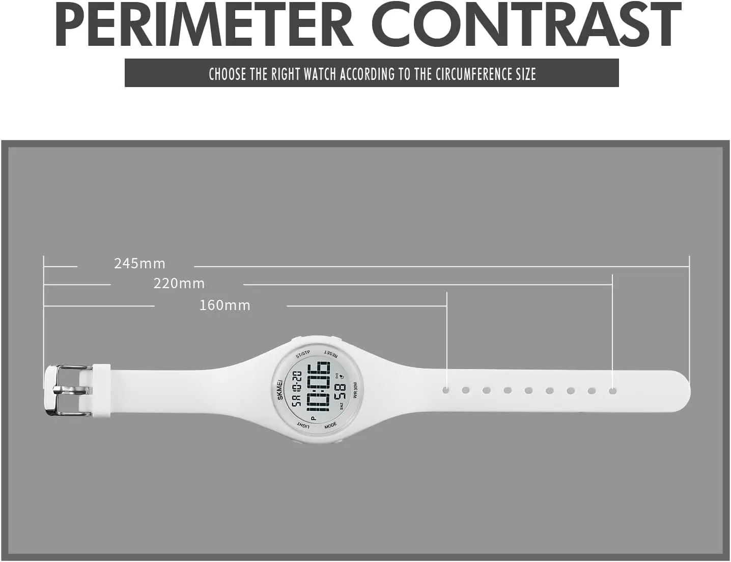 Sport Watch Military Multi-Function Luminous Waterproof Watch Unisex LED Digital Watch FANMIS Fashion Women Men Digital Sports continent appropriately amateur Watch Student Electronic Outdoor 