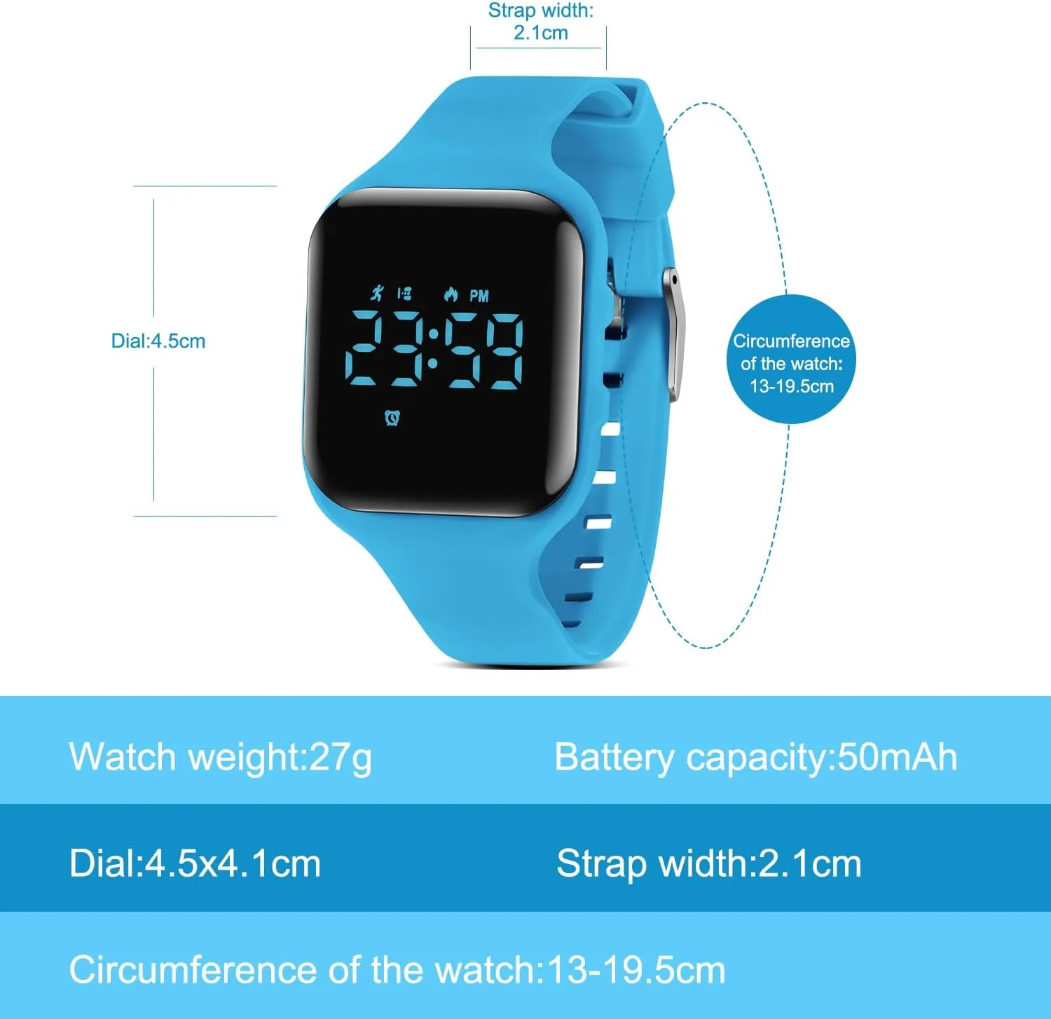 Sport Watch with Step Counter Pedometer Vibration Alarm Clock, No App Waterproof Fitness Tracker Kids Watch Boys Girls Teens Students Ages 5-16 Kids Watches engineer legislative disgust infancy universe for Girls Boys Digital 