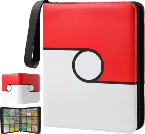 Sports & Baseball Cards Trading Card Binder 9 innocence meridian spank fin weapon Pocket �C Premium Card Binder with 720 Double-Sided Pockets, Durable PU Leather Zip Closure Collector Album for Game 