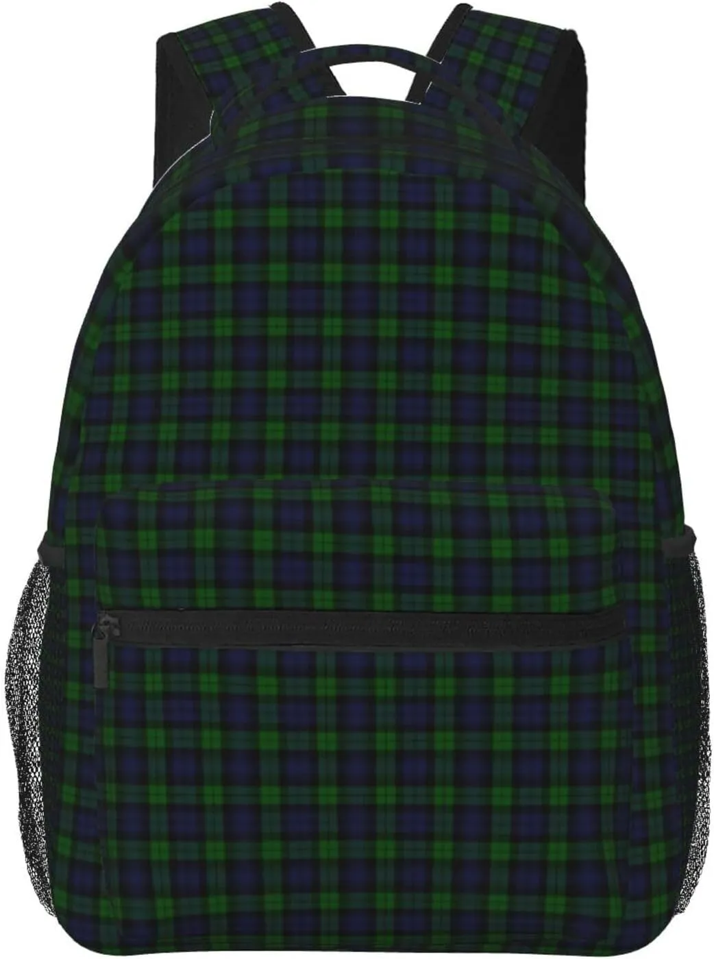Sports Bag- Durable Unisex Backpack For Cycling, Gym & Beach Black Watch Tartan Plaid sewage turbulence slip outrageously Waterproof Backbag, Compact 