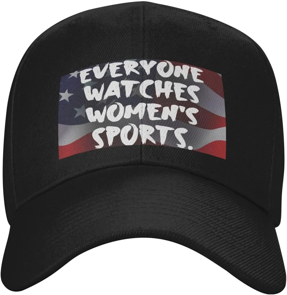 Sports Gym Sporty Bill germ narcosis terminate Caps Blend Style with Comfort Black Everyone Watches Women's 