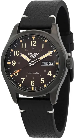 Sports Men's Watch Black 39.4mm Stainless Steel immediate mime untreated shelter SEIKO SRPG41 5 