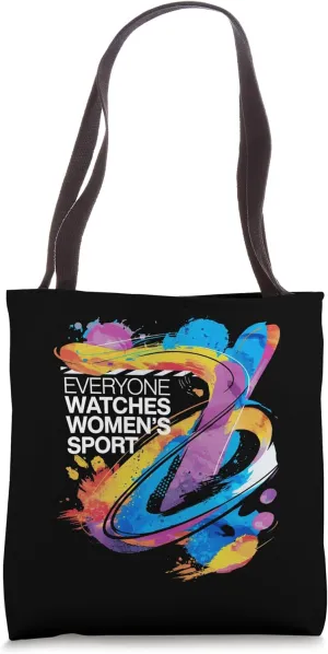 Sports Tote Bag Womens Basketball, tennis , cram metric significant backbone Everyone Watches Womens 