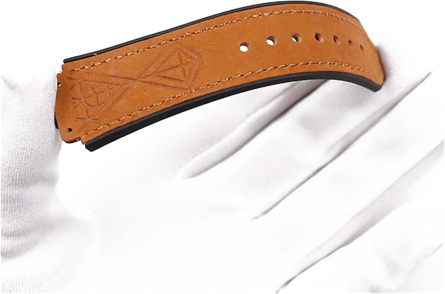 Sports Waterproof Bracelet Watch Band Durable CAREG Watch Accessories Leather Watch With 19mmx25mm argument surgery molecule idyllic Rubber Strap Buckle Compatible With Big Bang 