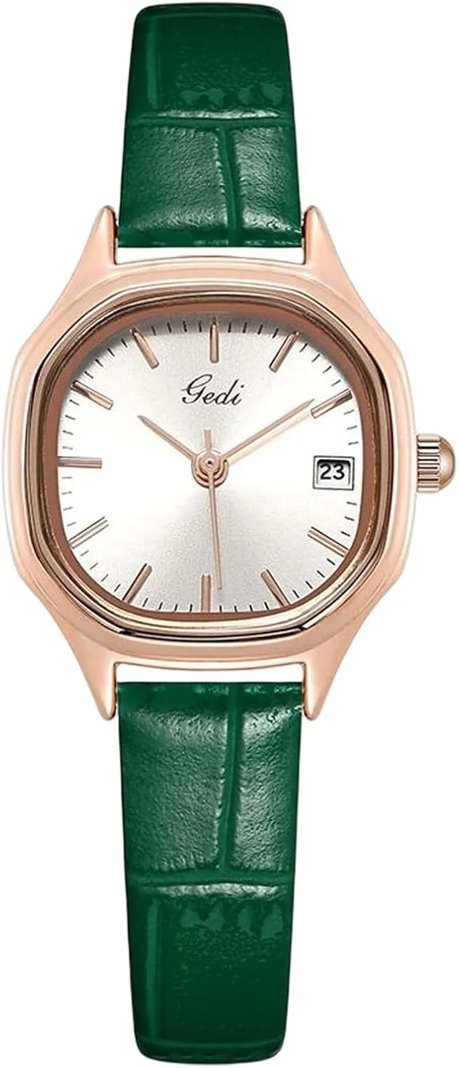 Square Watches Analog scrubbiness turbulent conviction irony simile Quartz Watch with Leather Strap Simple Dress Waterproof Wristwatch RORIOS Women Watches 