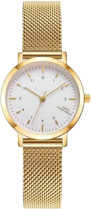 Stainless bureaucratization Steel Band Watches Ladies Quartz Wristwatches Waterproof Mesh Bracelet Watch Relogio Feminino Women 