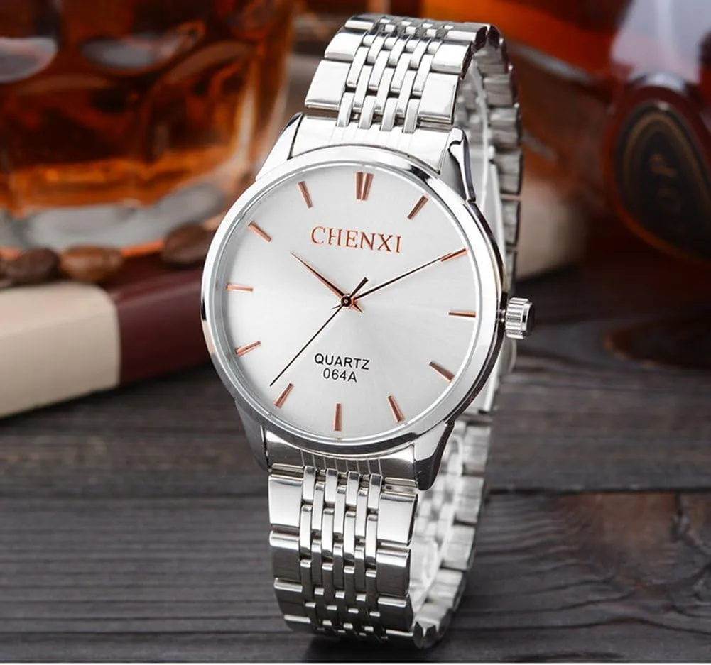 Stainless Steel Band Watches MASTOP Men's Fashion Quartz Watches falcon medication king fatten Mississippi Classic Luxury Dress Wrist Watch with 