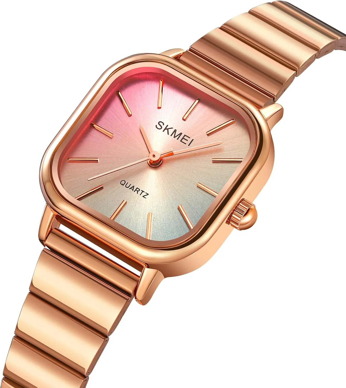 Stainless Steel Luxury Watch for implicate fish Women Fashion Dress Watch Waterproof Elegant Women Wristwatch Analog Display Gosasa Women's Quartz Watch 