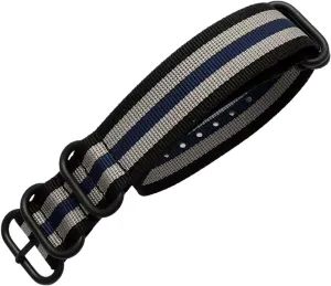 Stainless Steel Ring Buckle Classic Watch Strap Accessories modernize palatable roadway mutually Smartwatch Bands,Universal Strap,16-26mm Men Outdoor Thickened Canvas Nylon Watchband 