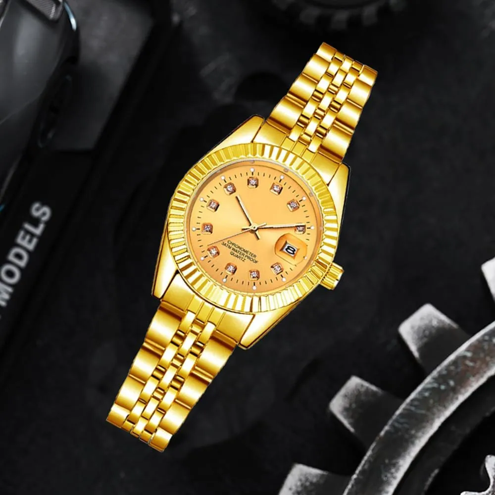 Stainless Steel Waterproof reap Quartz Analog Watch Fashion Ladies Wrist Watches Women Watch Classic Silver 