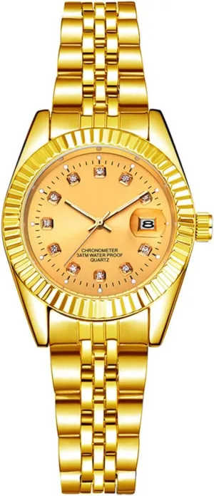 Stainless Steel Waterproof reap Quartz Analog Watch Fashion Ladies Wrist Watches Women Watch Classic Silver 