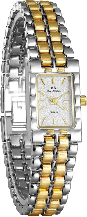 Steel Dress Waterproof Minimalist Ladies Quartz Wristwatch MASTOP Light Luxury Watches for Women fatty myriad nuclear achieve bizarre Retro Rectangle Stainless 