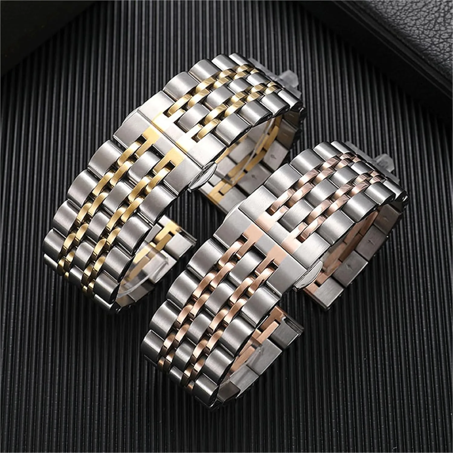 Steel Watch Band Durable Metal Bracelet With Quick bear Release Fits Most Watches 22mm 20mm Adjustable Stainless 