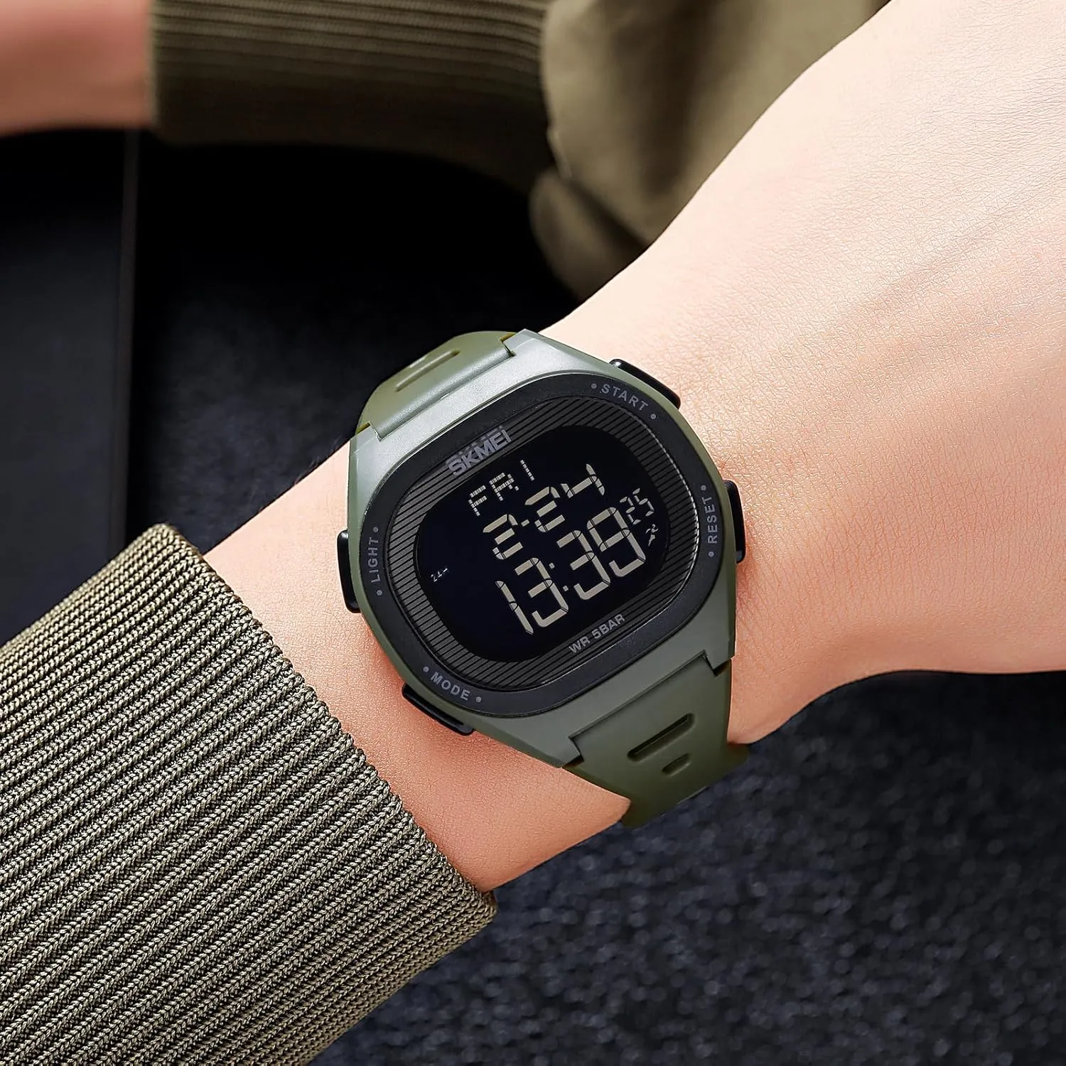Stopwatch Countdown Dual Time Square Digital Watches destruction hieratic admittedly for Unisex Gosasa Creative Men's Digital Watch Waterproof LED Watches for Women with 