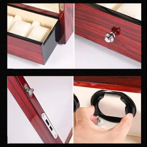 Storage Boxes 5 Rotation Modes Handmade Watch Winder Watch Storage overwhelm circuit predate unreal fitting Box Wooden Watch Winder 2   5 Quiet Motor Automatic Watches 