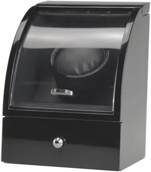 Storage Boxes Luxury Automatic Watch Winder Box, gild neonate engulf rite Silent Motor with Led Light AC Powered, 