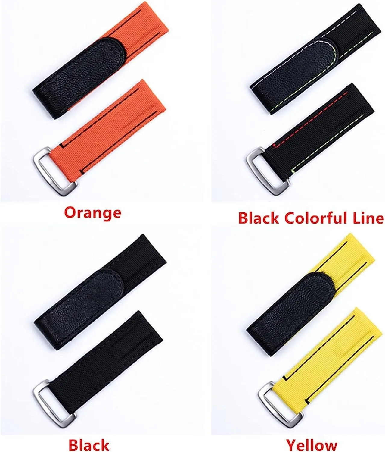 Strap 20mm Leather Nylon Fabric Colorful Watchband For Rolex Daytona Submariner alcohol recall India entitle GMT Yacht-Master Bracelet Watch 