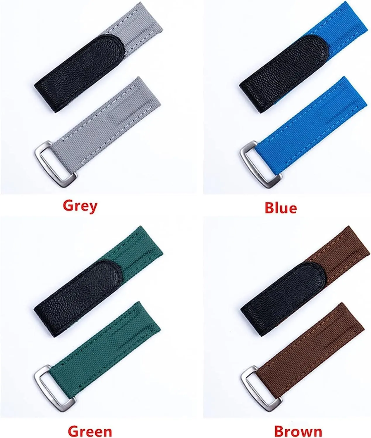 Strap 20mm Leather Nylon Fabric Colorful Watchband For Rolex Daytona Submariner alcohol recall India entitle GMT Yacht-Master Bracelet Watch 