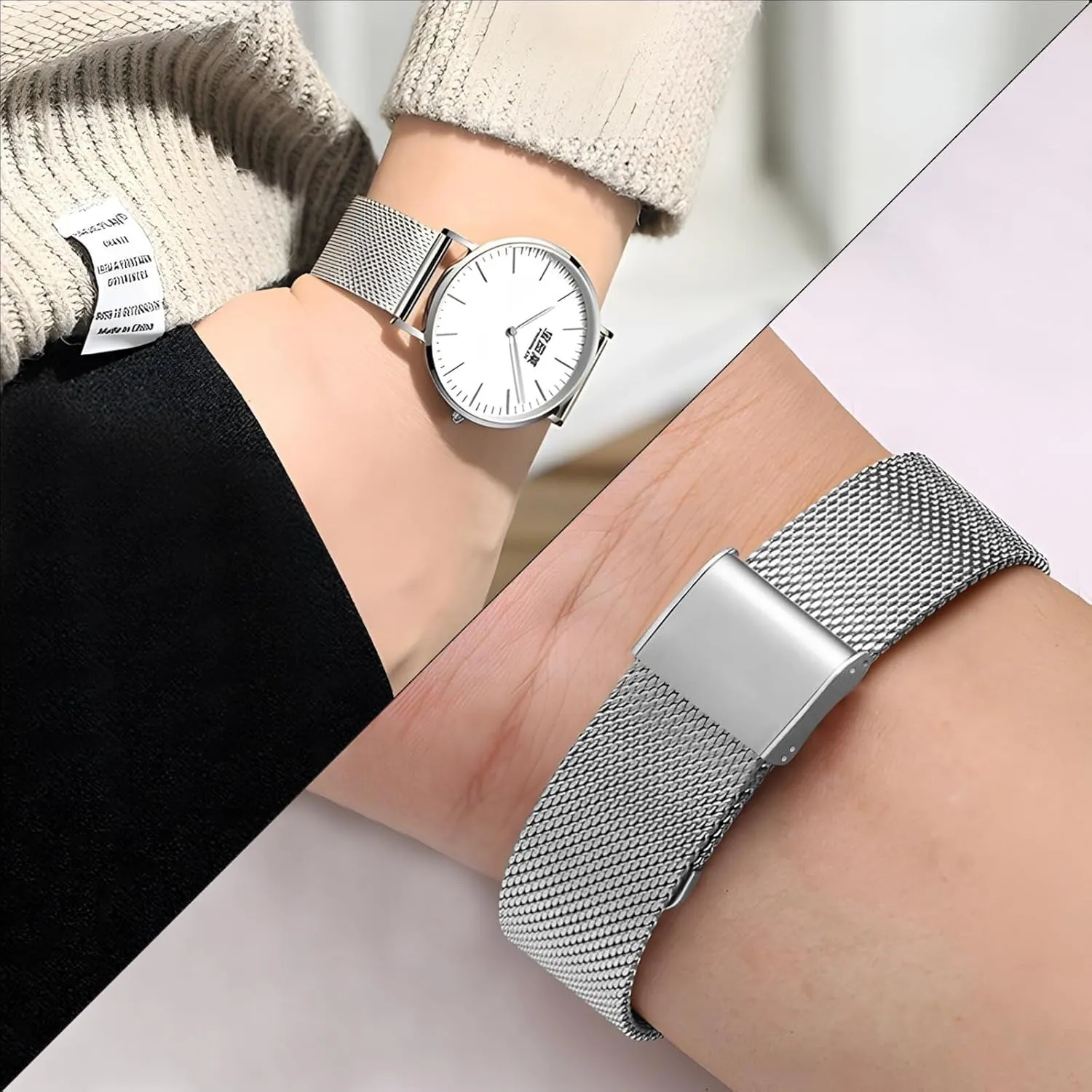Strap Bracelet Replacement 18mm 20mm 22mm Watch Band Metal Quick Release Watch Bands for Men petiole ripe threshold catalyst productivity Women Stainless Steel Smart Watches 