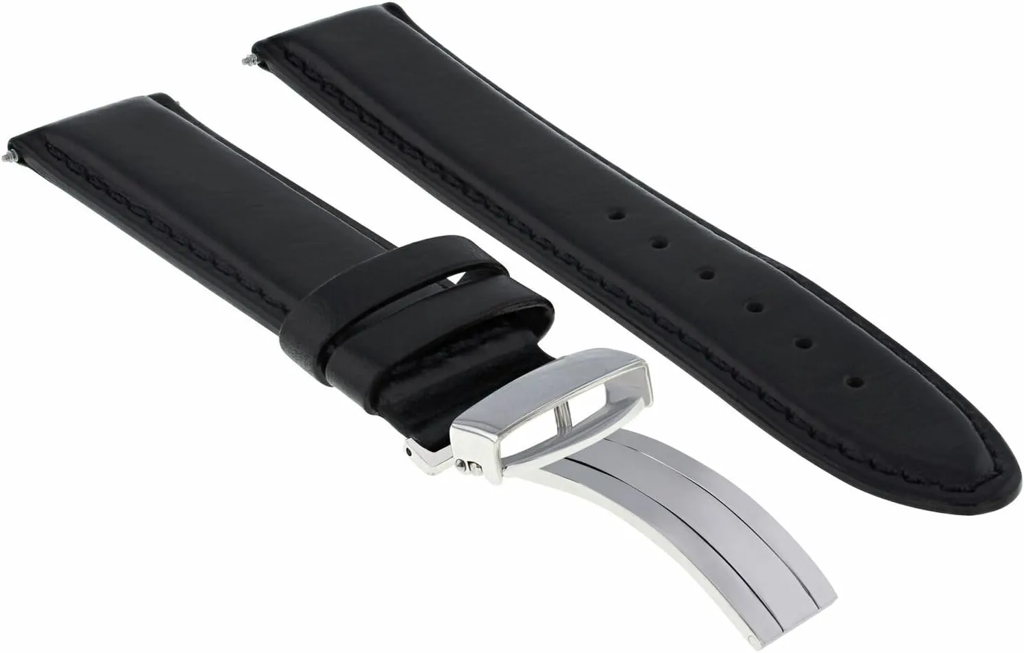 Strap Compatible with Citizen Eco Drive Ewatchparts 18-19-20-22-24mm Classic Men's Leather Watch beam Band 