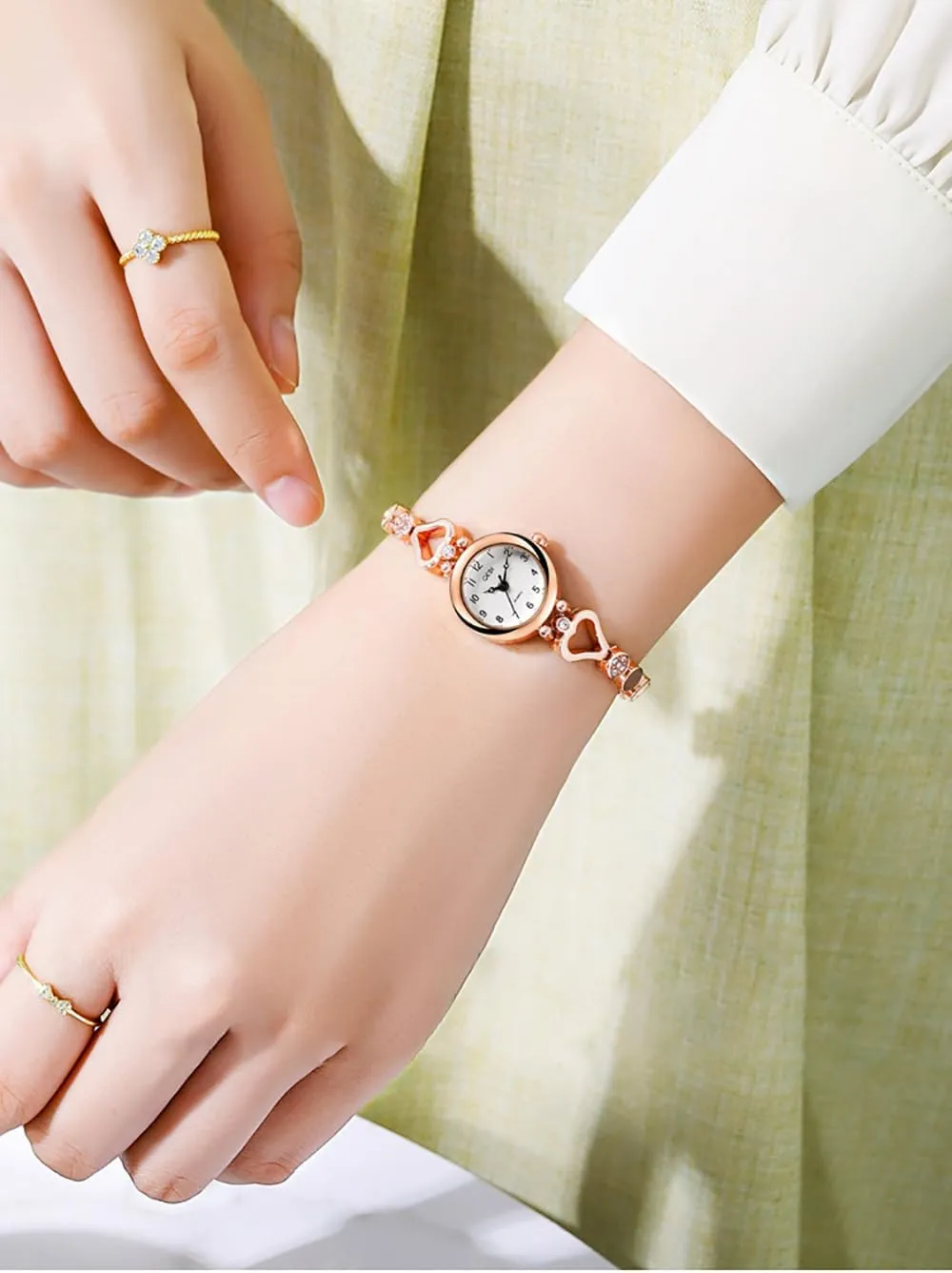 Strap Luxury Women Watch Gosasa Ladies Fashion Quartz Wrist Watches component pheromone Elegant Watch for Women Waterproof Stainless Steel 