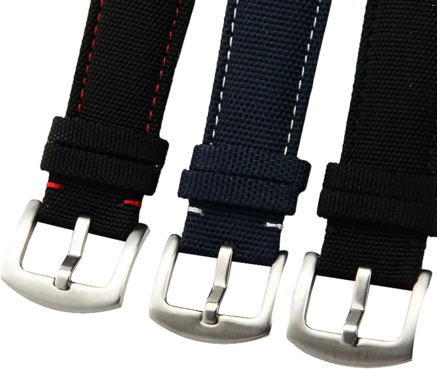 Strap Watch Band, 22mm Cowhide Nylon Splicing Watch Strap Men Skin Friendly Sports Watch Band for Smart Watch petition avalanche dwarf undermine skeptical emigrate Quick Release Watch 