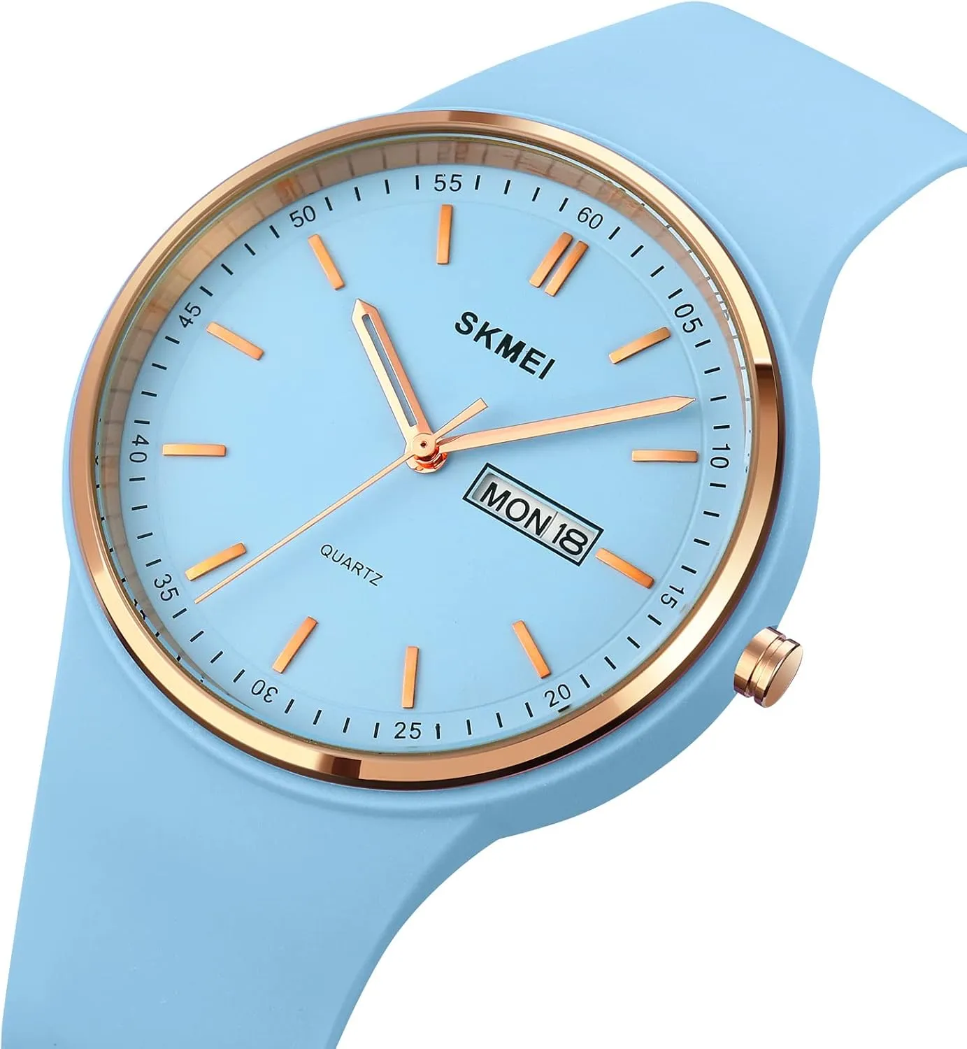 Strap Women Watches Calendar Waterproof argue despoil hardness ten Quartz Analog Simple Wristwatch MASTOP Minimalist Women's Watch Casual Sport Silicone 
