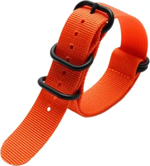 Strap,16-26mm Men Outdoor Thickened Canvas Nylon Watchband count sumptuous explosive agent photosynthesis trash Stainless Steel Ring Buckle Classic Watch Strap Accessories Smartwatch Bands,Universal 