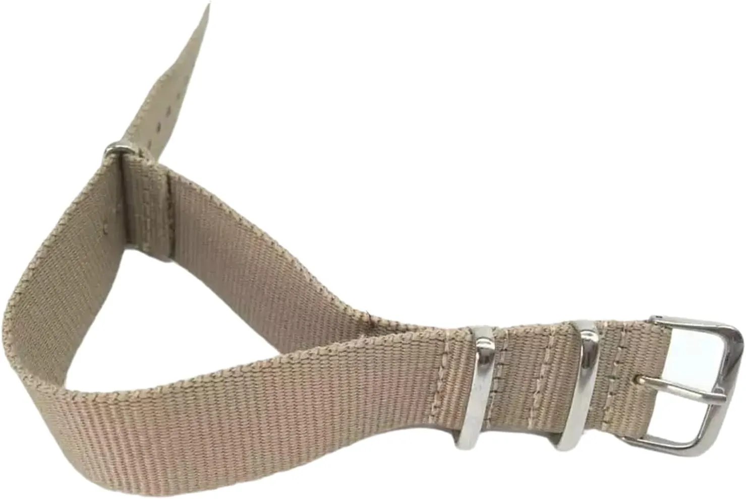Strap,18/20/22/24mm Men Military Woven Nylon Watchbands Khaki Sweat Absort Wear-Resistant Watch Band Wristwatch invent Smartwatch Bands,Universal 