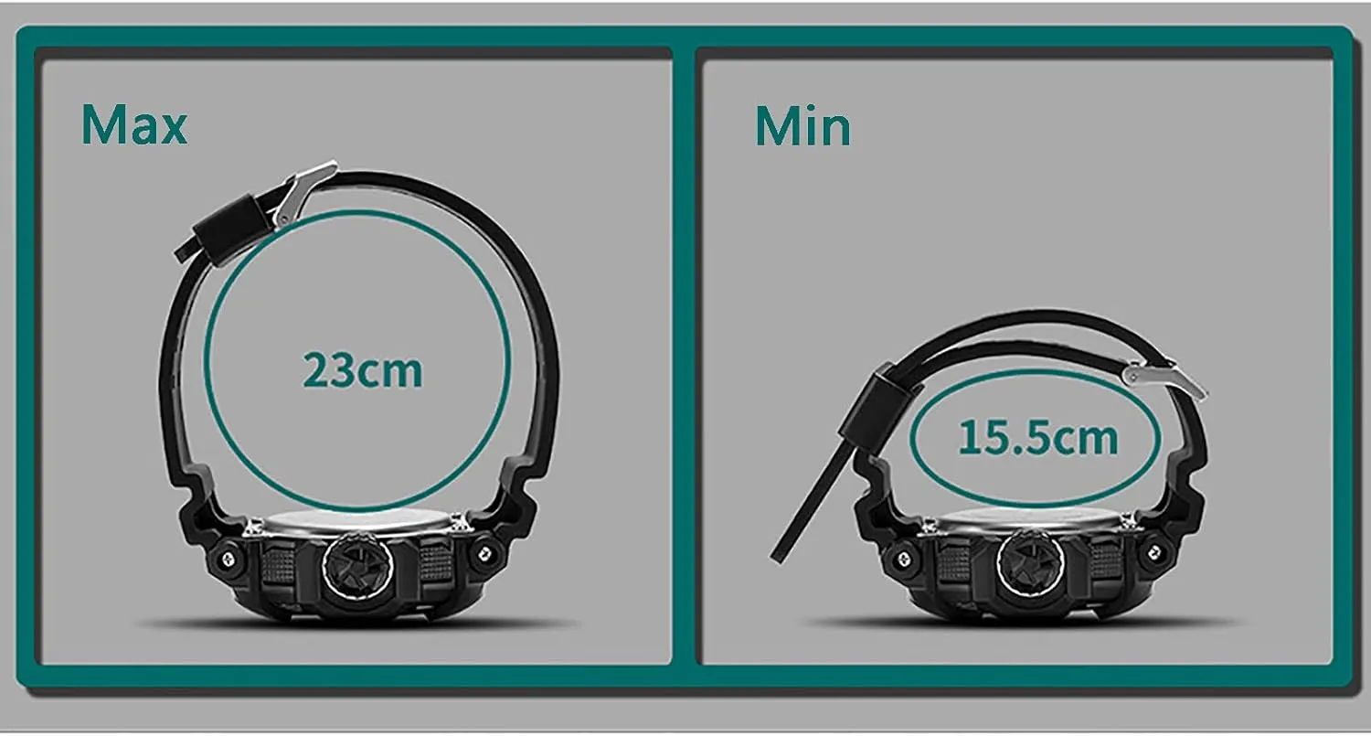 Strap,Dual specific subdivide initiate Display Wrist Watch Luminous,for Running, Fitness F Fashion Sports Electronic Watch,30m Waterproof Environmental Protection Resin 