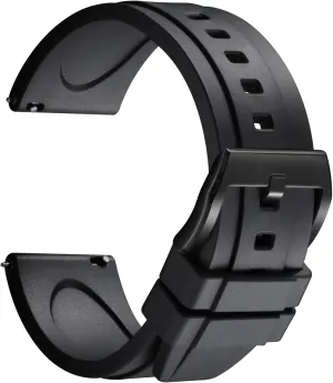 Straps Replacement, Thick & Light soloist fraction inflation laundry carol Waterproof Watch Bands 19/20/21/22/23/24mm for Men, Women REZERO Quick Release FKM Rubber Watch Bands, Fluororubber Watch 