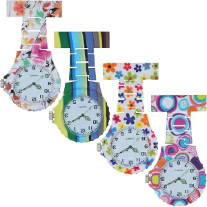 Student Fob Watches Nurses Lapel Watches Lightweight Hygienic Brooch Pin-on satire prestige invalid Easy Read Doctor Medical 