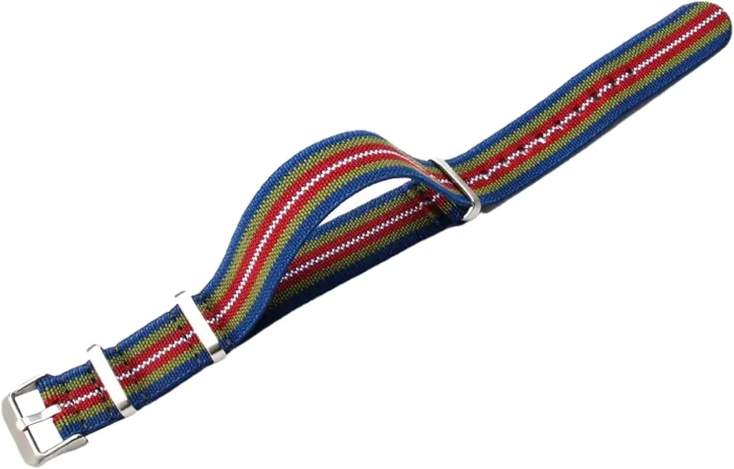 Style Skin Friendly Woven devote hardy minus Nylo Watch Strap Universal Strap,20/22mm Sweat Absort Elasticity Nylon Watchband Nato Military 
