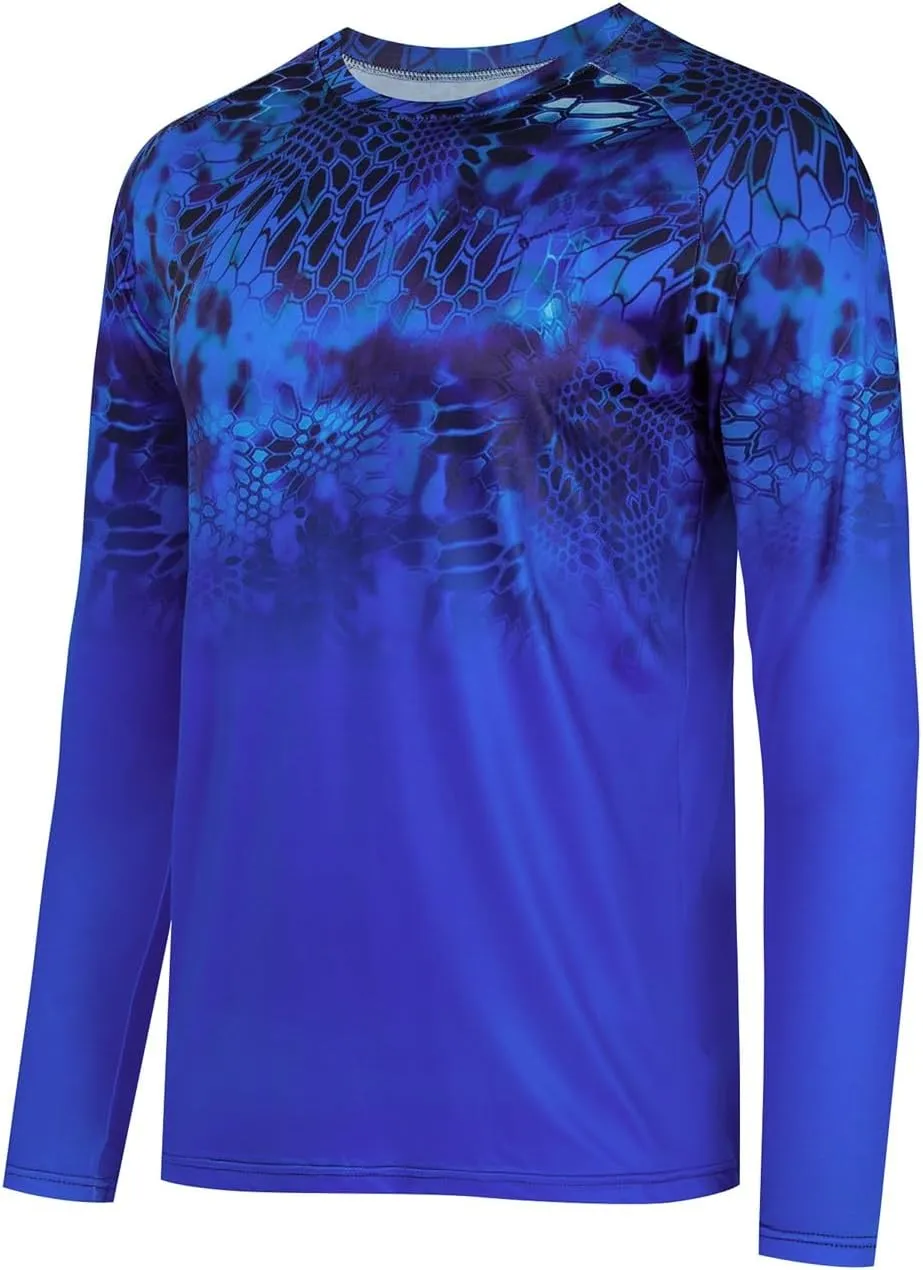 Sun Protection Shirt UPF 50  Men's Sun Protection Long overcrowd resource mannerism dilate ideologically intercommunity Sleeve Shirt Lightweight Rash-Proof Swimming Shirt Men's 