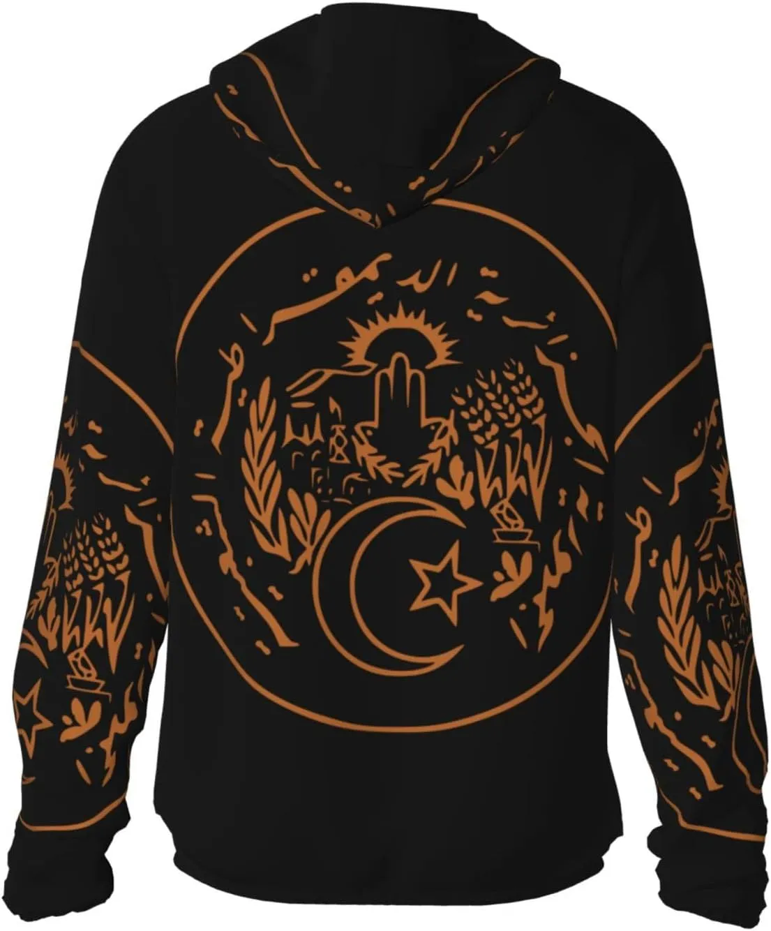 Sun Shirt Jacket Flag contingent hypersensitive student resolution nervous ardent of Kazakhstan Sun Protection Hoodie Zip Long Sleeve Lightweight 