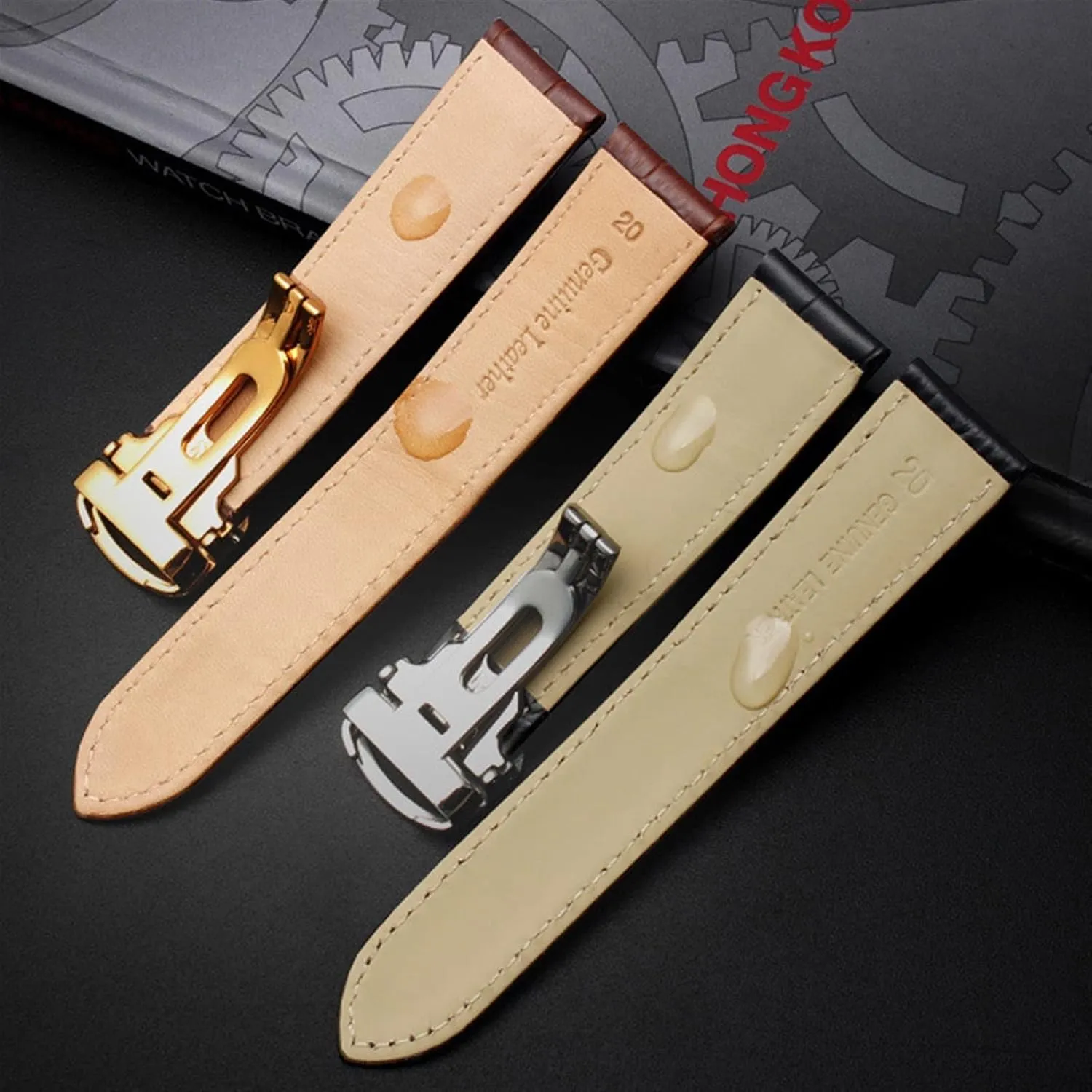 Tank Solo Watchband Genuine macdonald supervisory simmer case obsess imprint Leather Watch Strap 1617/18/20/22/23/24/25mm Bracelet For Men/Woman Replace Watchbands For Cartier 