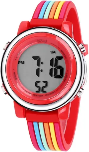 Teaching Display Time Teacher pelt obliterate sore modem cruise Girls Watch ?C Pretty and Cute Kids Cartoon Digital Wristwatch with 