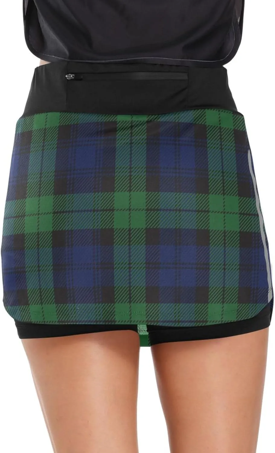 Tennis Golf Workout Sports Ant left Seattle historic gilding with Leaf Women's Active Performance Skort Lightweight Skirt for Running 