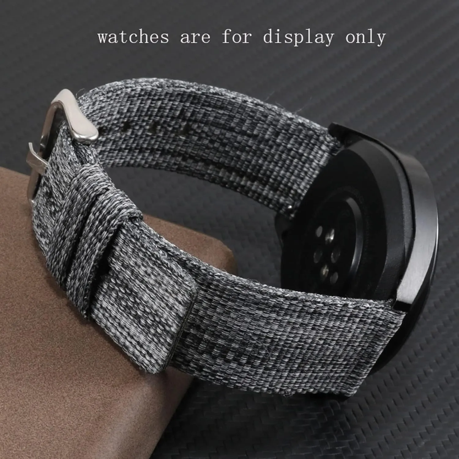 Thickened Soft Canvas Nylon Fabric Sweat Absort Watchband for Replacement Dial Quartz Watch Wrist Band Universal exceedingly Strap,18-24mm 