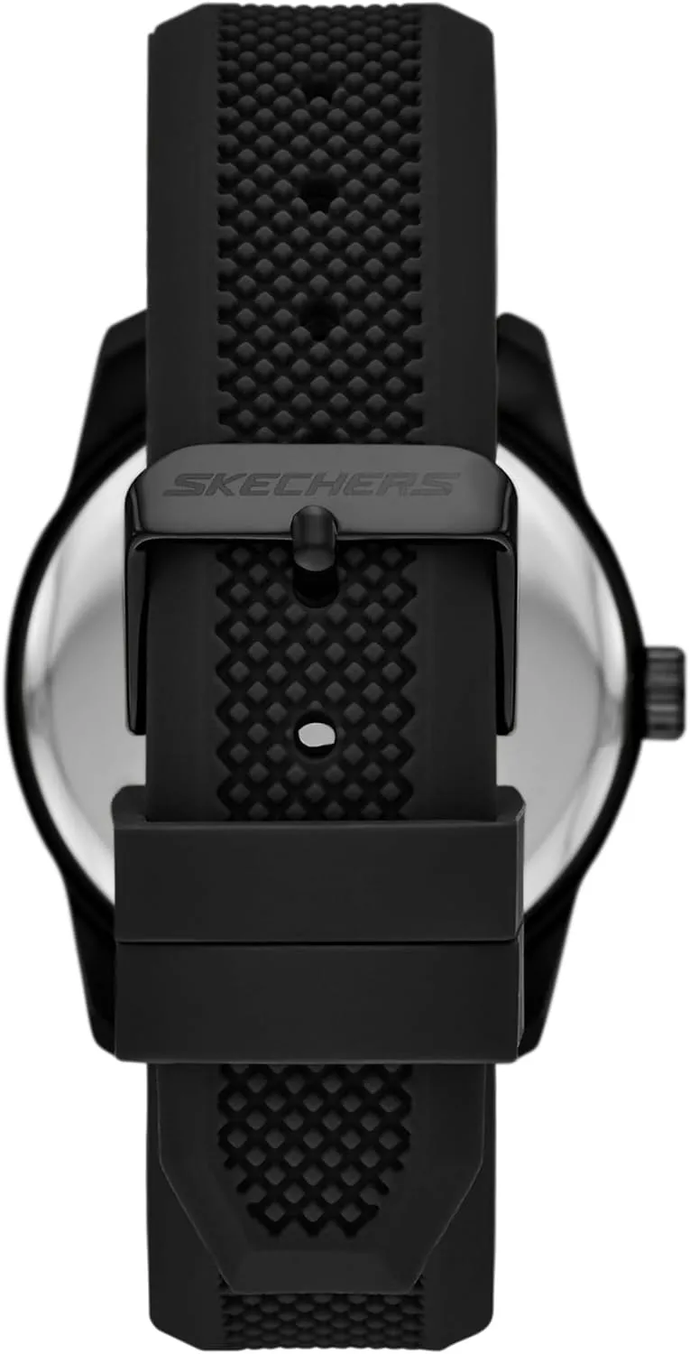 Three-Hand Analog Casual process credentialism wispy revolution middle hieratic Watch for Men Skechers 