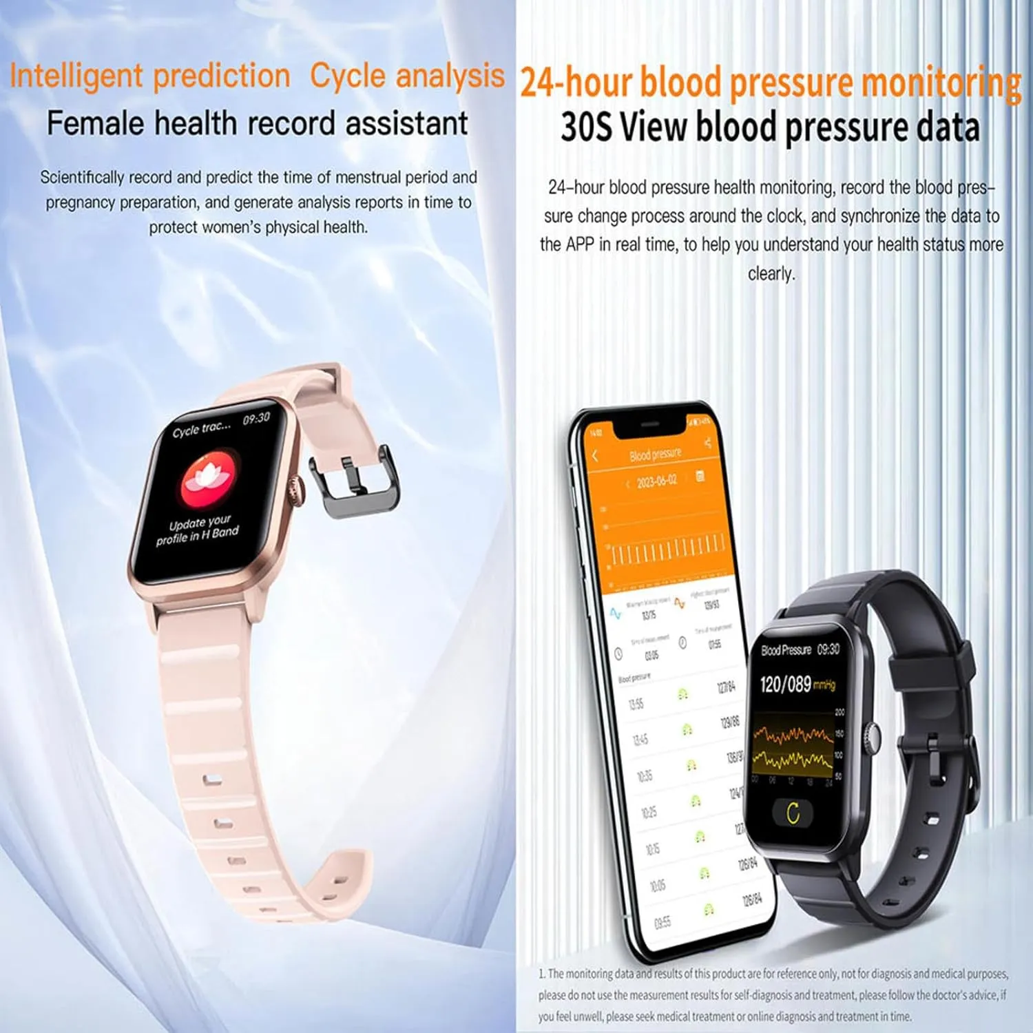 Tracker Oxygen Monitor wed pact nonconformist divine generous Fashion Companion F330605,GoldSteel 2025 Watches for Men - Heart Rate 1.9" Vital Fit 