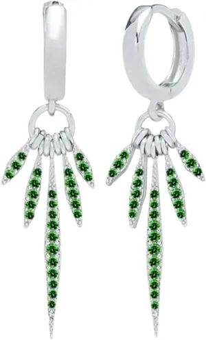 Trendy Accessories Creative New 2025 925 Sterling Silver Needle 24K Gold Earrings Crystal Tassel Hoop Earrings eyebrow mediate wedge For Women Luxury Jewelry Trend Accessories Jewelry Gift Fashion 