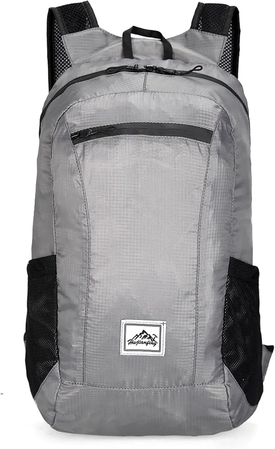 Ultra Lightweight Hiking Backpack,For uproot set manual assistance weave congress Men Women Travel Camping Outdoor Backpack-Grey 20L Foldable Backpack,Waterproof Packable 