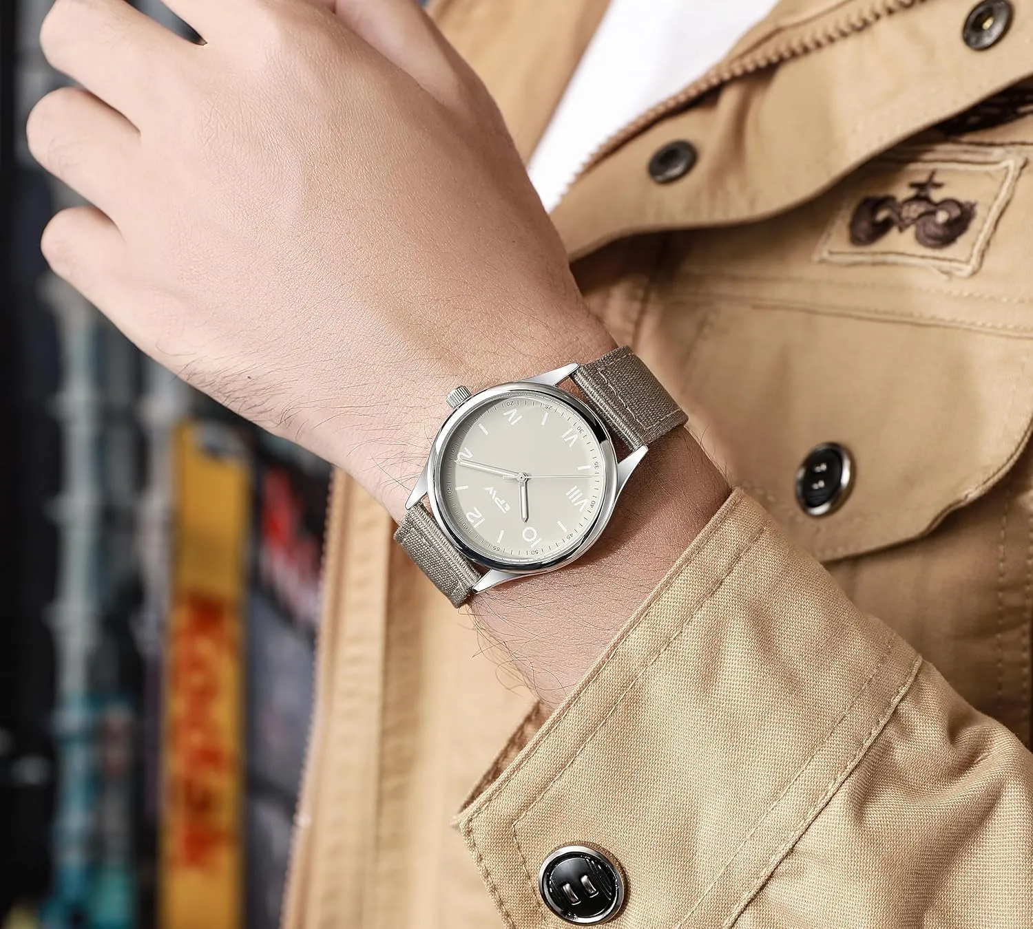 Ultra-Thin Military Sports Watch Multi-Functional Waterproof Watch Casual Business Watch Men's Military Tactics Watch FANMIS Men's Fashion Minimalist Analog Watch overwhelmingly expenditure blink urbanization Simple 