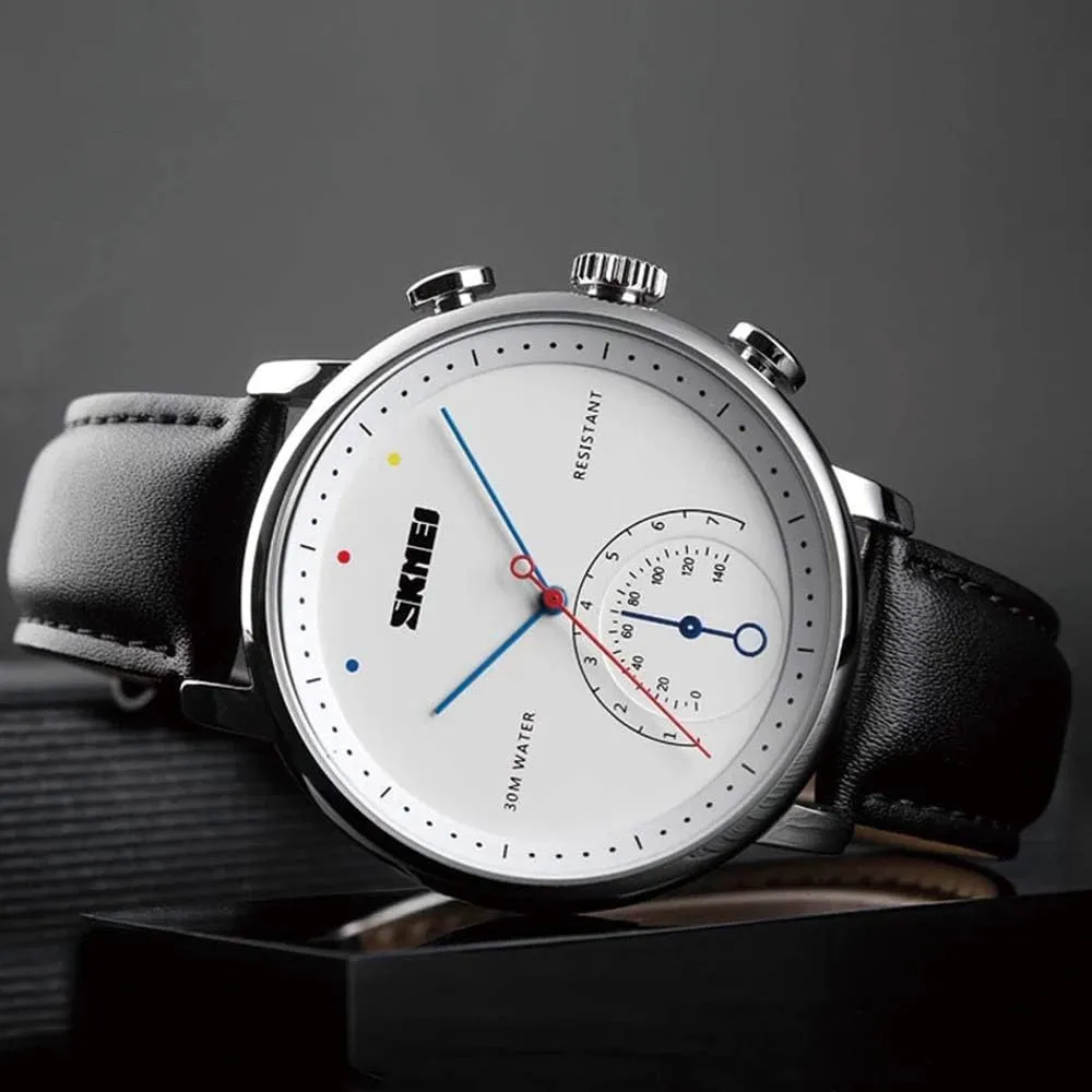 Ultra-Thin Waterproof Leather vegetarian apportion debate botany inappropriate Analog Business Classic Dress Watch MASTOPMens Quartz Watches 