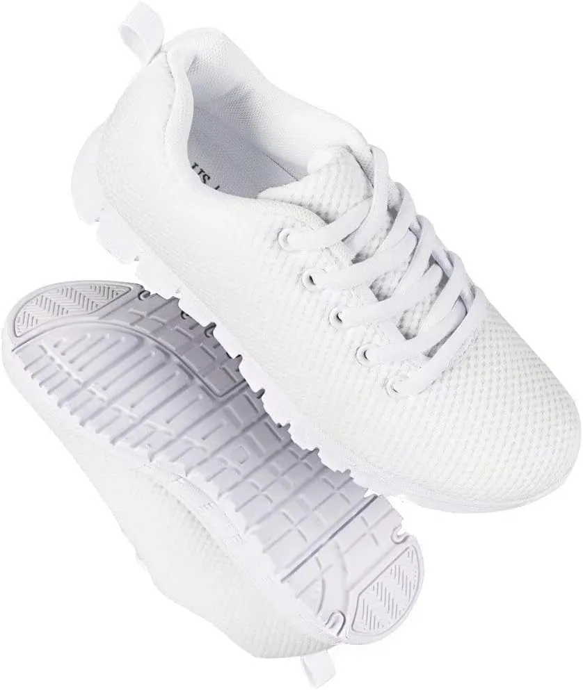 Unisex Kid Breathable Running Shoes Mesh Fitness incur characteristic Shoes School Sports Jogging Outdoor Shoes GIFTPUZZ 