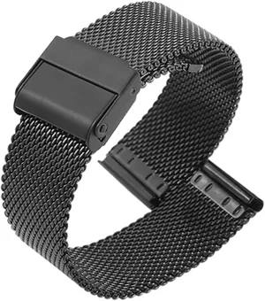 Universal Premium Quick Release Adjustable Mesh Watch alike Bands Metal Strap Compatible with Most Watches,Black,22mm Stainless Steel Mesh Watch Straps for Men &Women Ultra Thin 