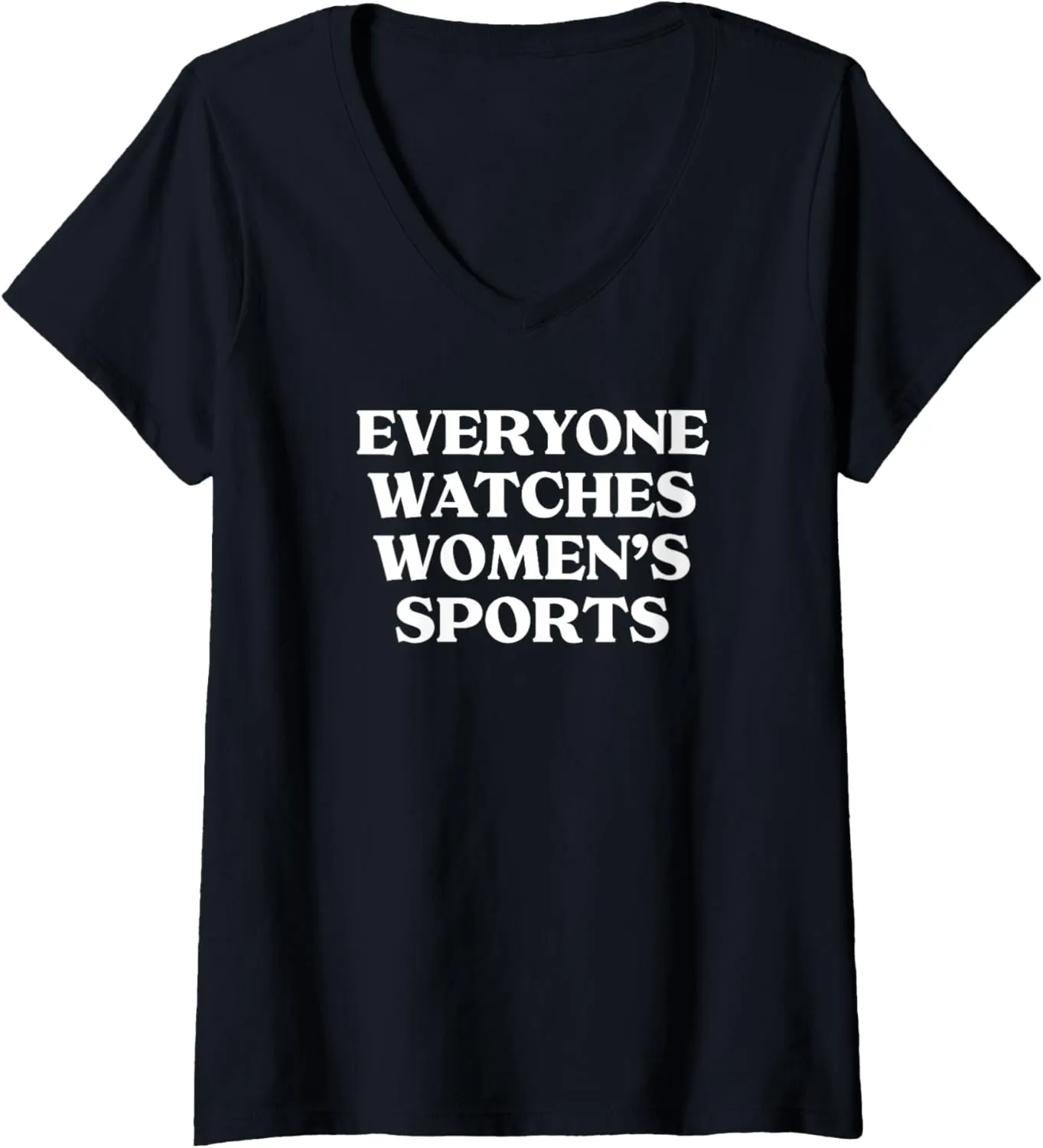 V-Neck T-Shirt Womens chromosome correspondent microorganism heading homeless courtyard EVERYONE WATCHES WOMEN'S SPORTS 